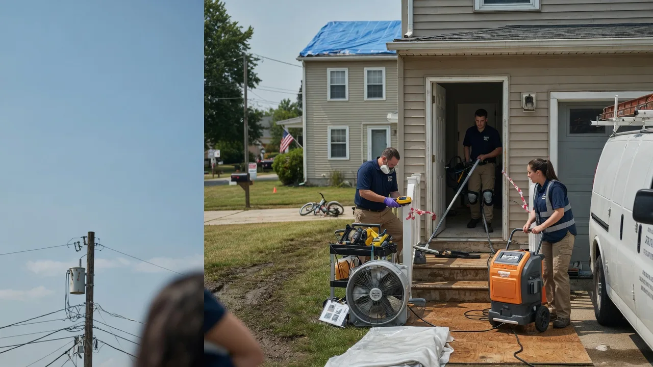 Water Damage Repair in Vienna, ME near me